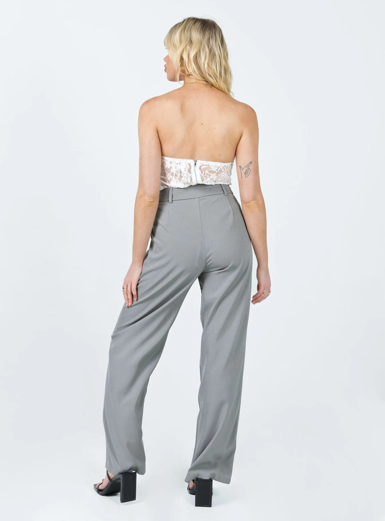 Archer Pants Light Grey