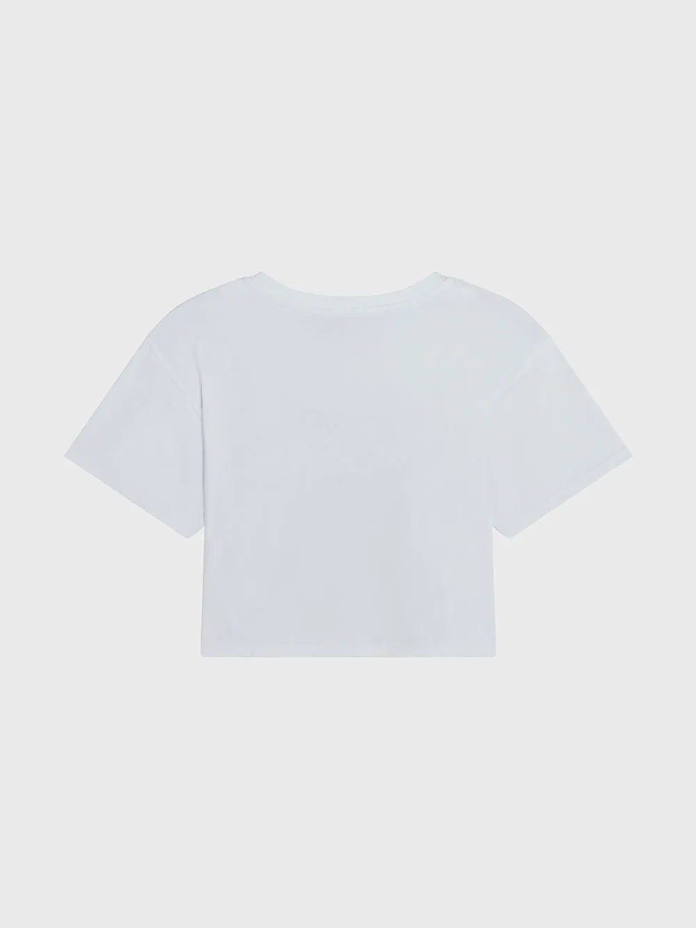 BARRY'S PRIDE CROP WHITE TEE