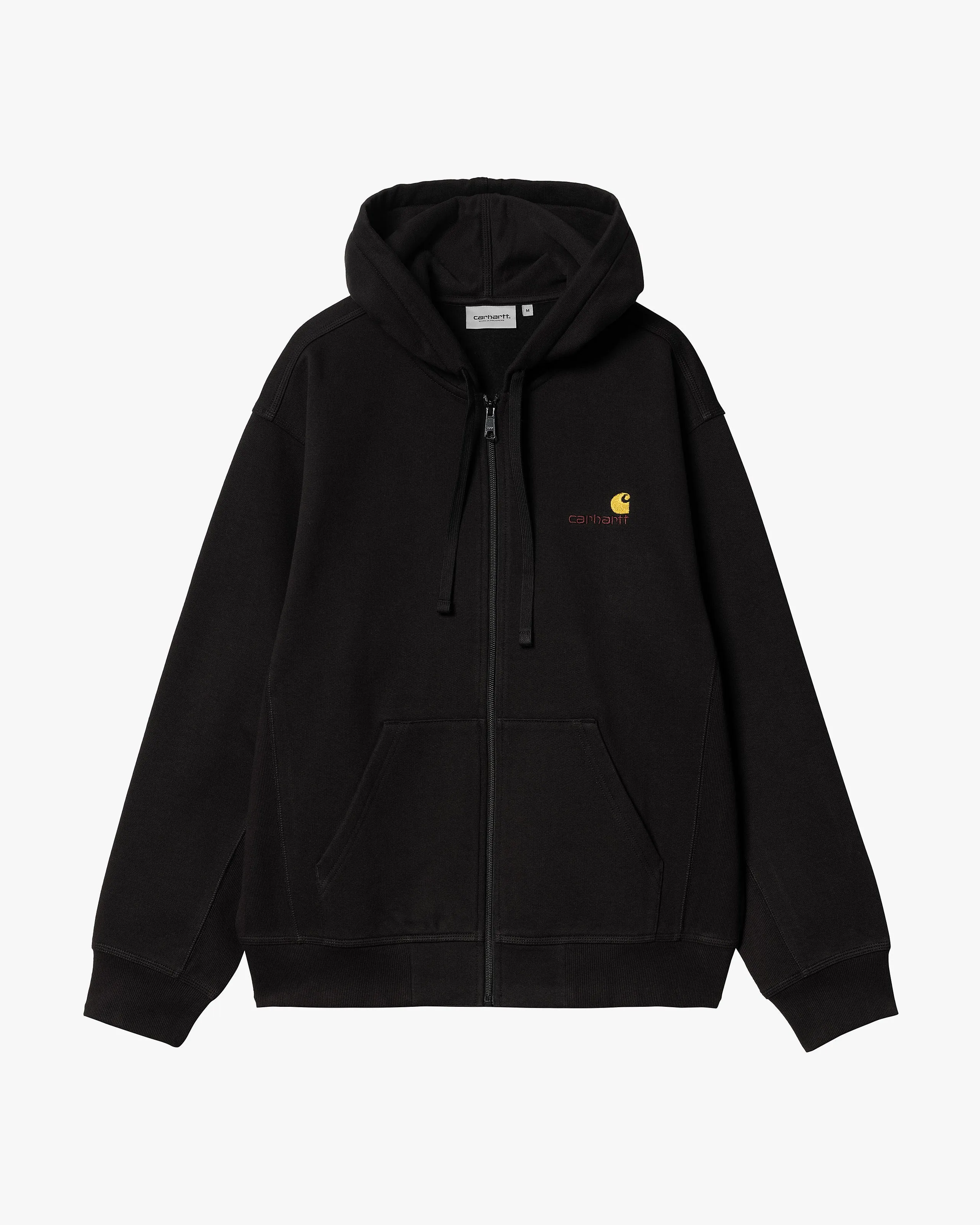 Carhartt WIP Hooded American Script Jacket - Black