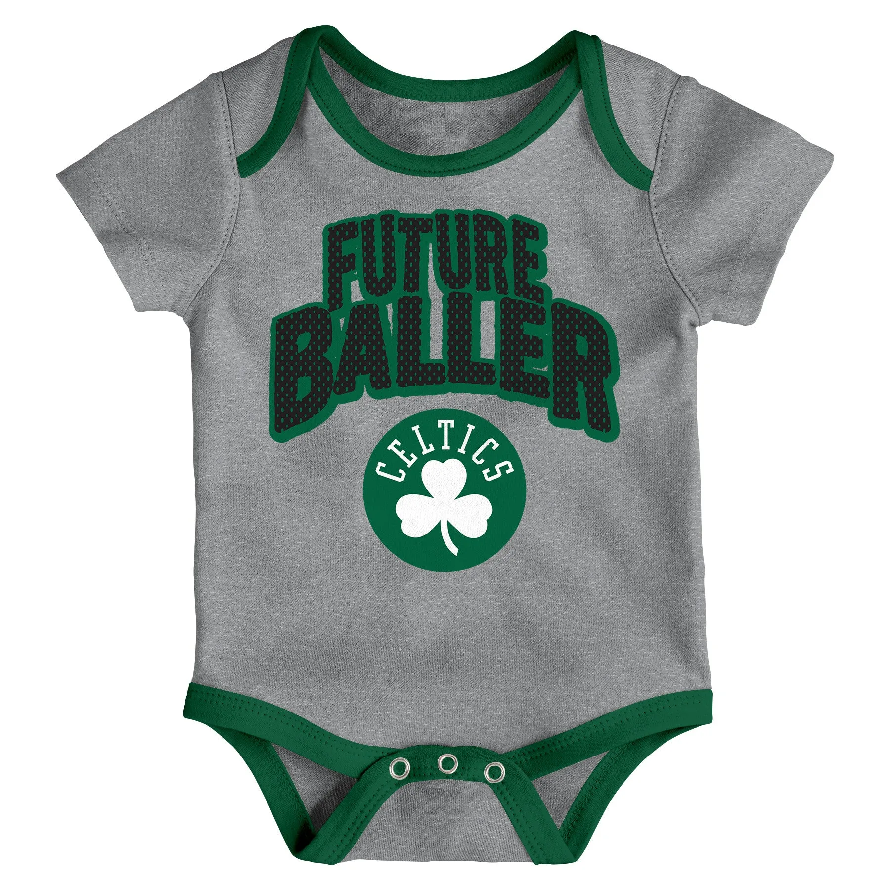 Celtics Future Baller 3-Pack Bodysuit Set