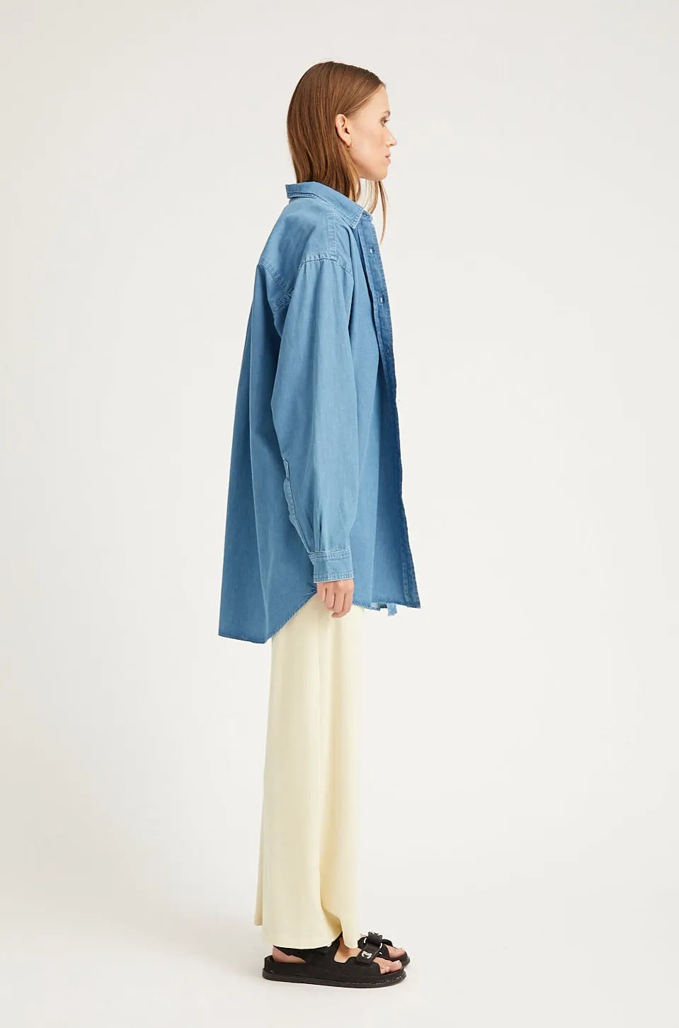 Chambray Oversized Shirt