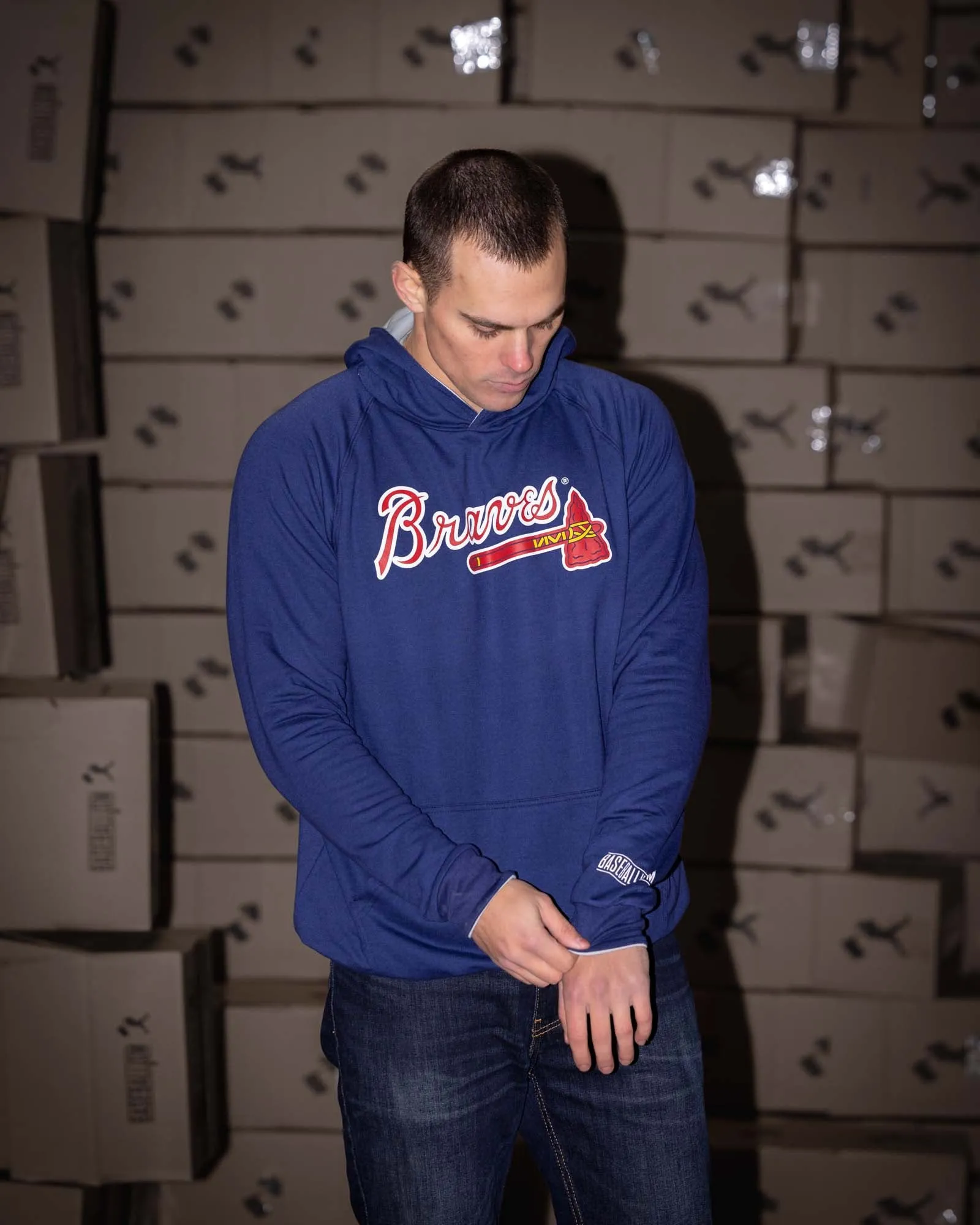 Double Play Reversible Hoodie - Atlanta Braves