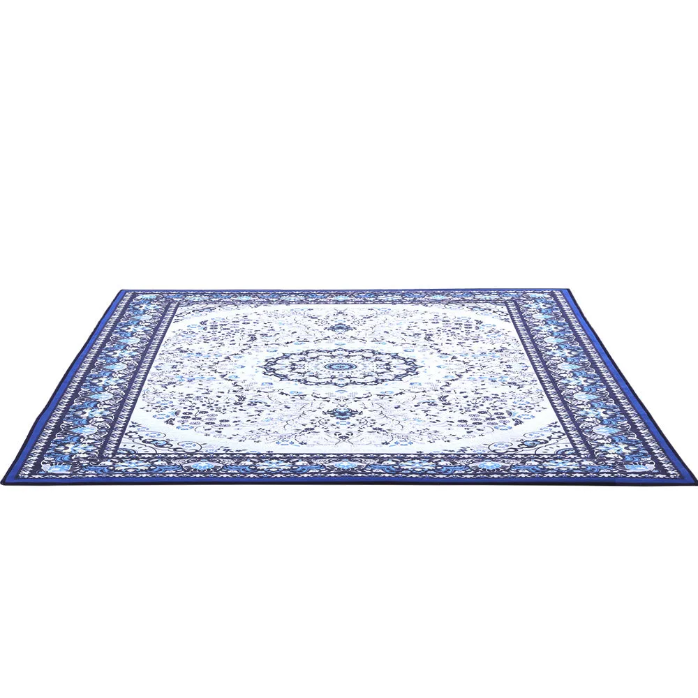 Floor Rugs Rug 200 x 290 Large - Soft Blue