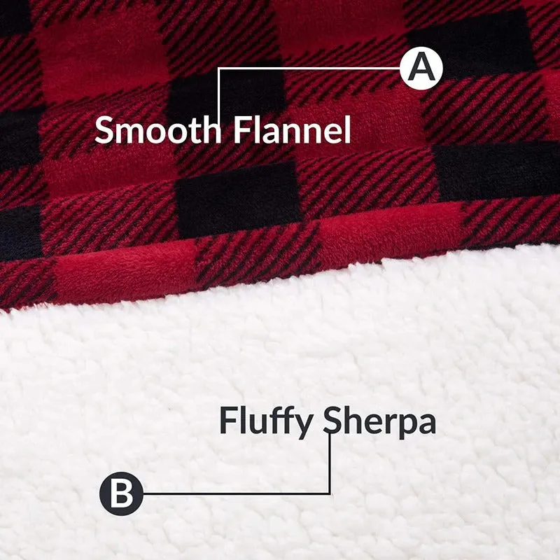 'Fluffie' Giant Hoodie with Sherpa Lining