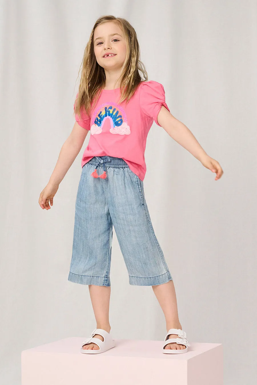 Girls Pants Hatley Cropped Culottes