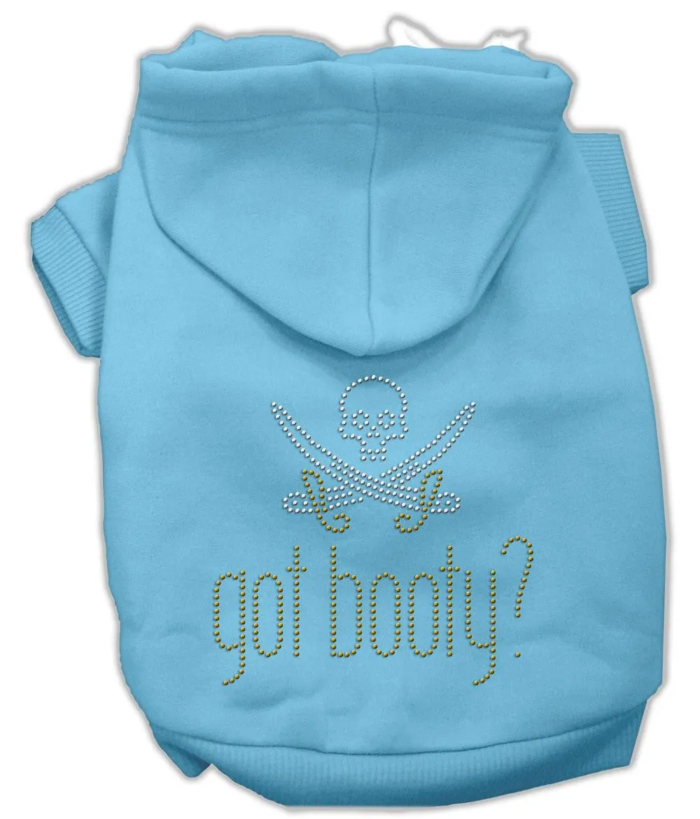 Got Booty Rhinestone Hoodies Baby Blue L (14)