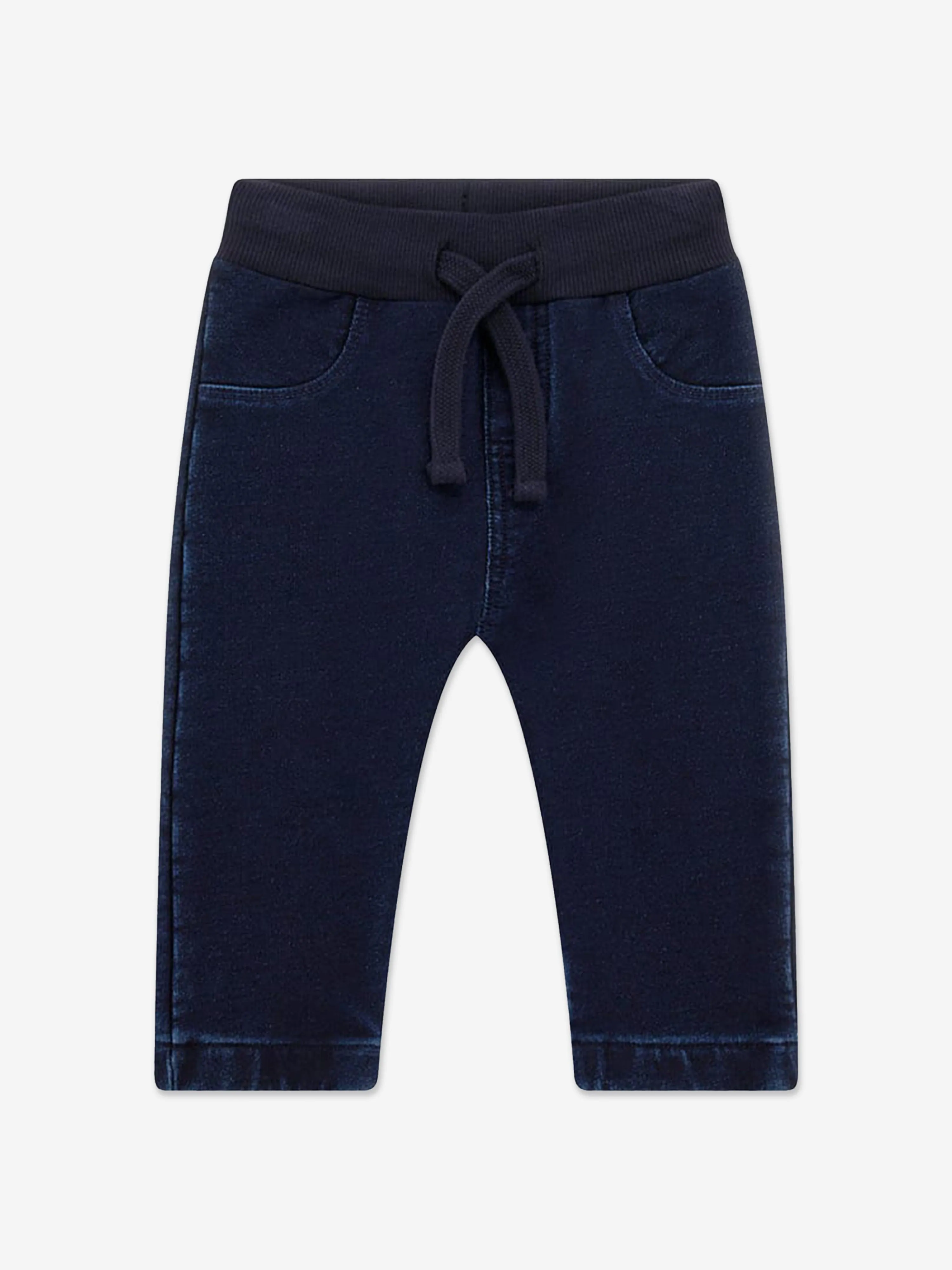 Guess Baby Boys Denim Pants Set in Blue