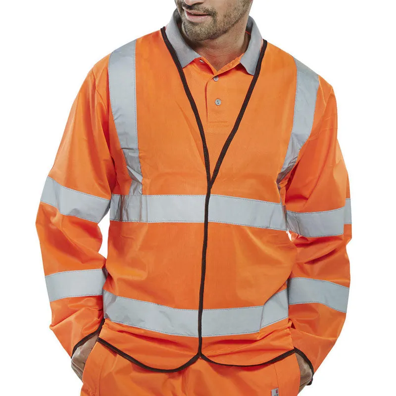 Hi Vis Long Sleeve Jerkin