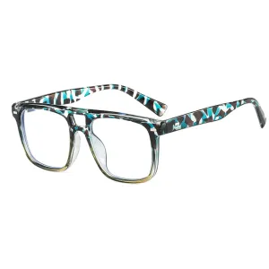 Hotochki Unisex Full Rim PC Plastic Resin Frame Eyeglasses 3510