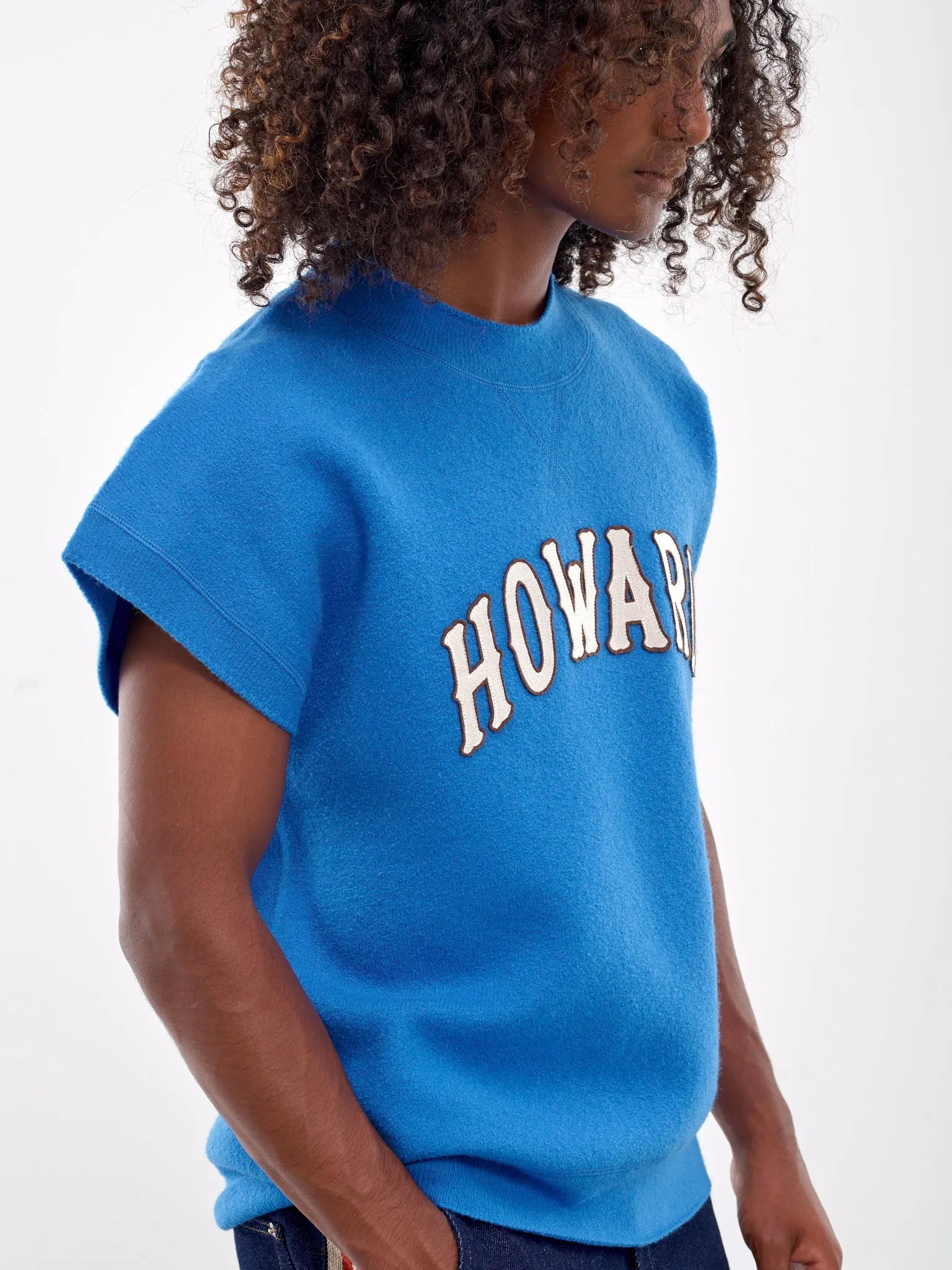 Howard Knit Vest (KN08-WO08-500-BLUE)