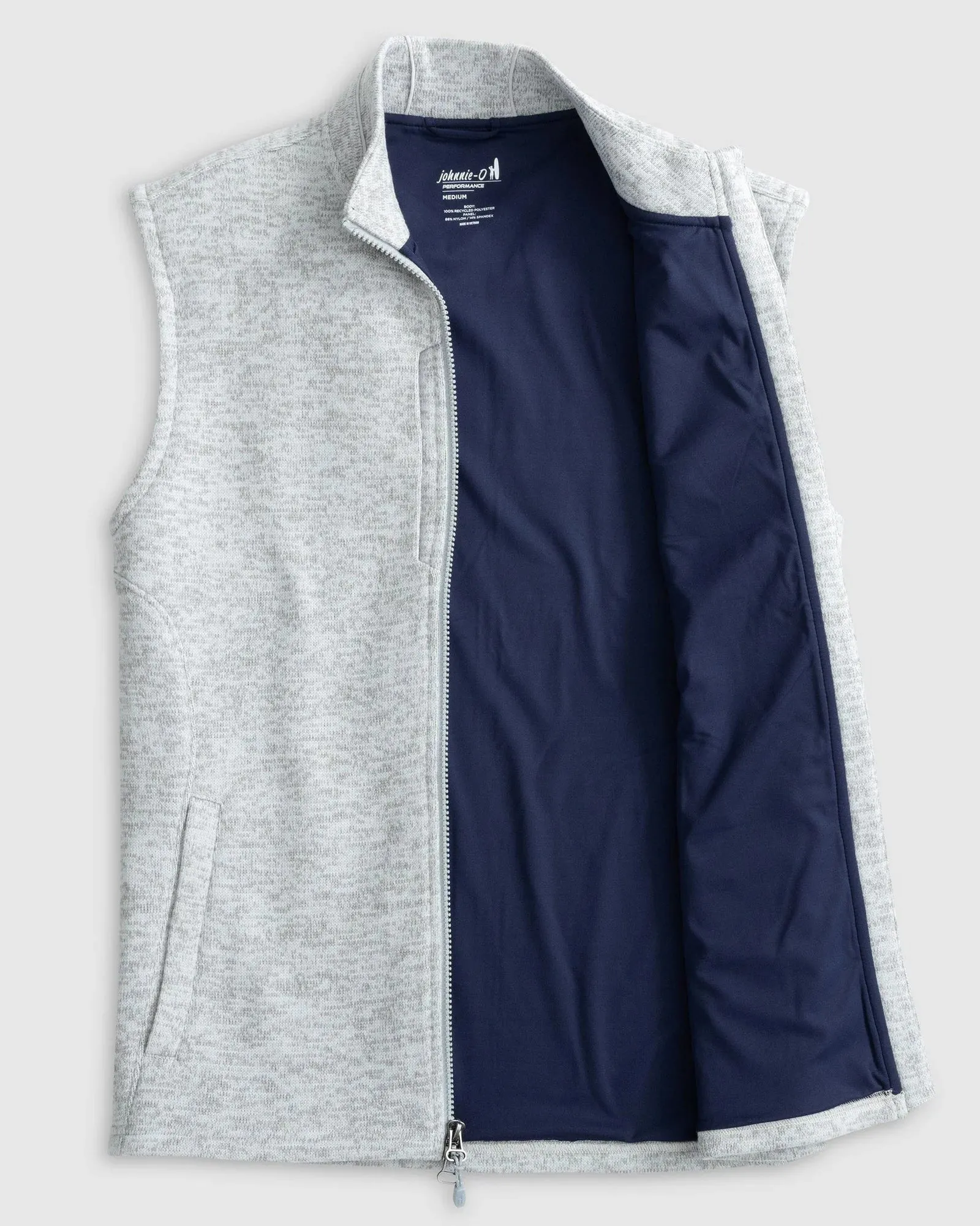 Johnnie O Denalis Double Zip Fleece Vest