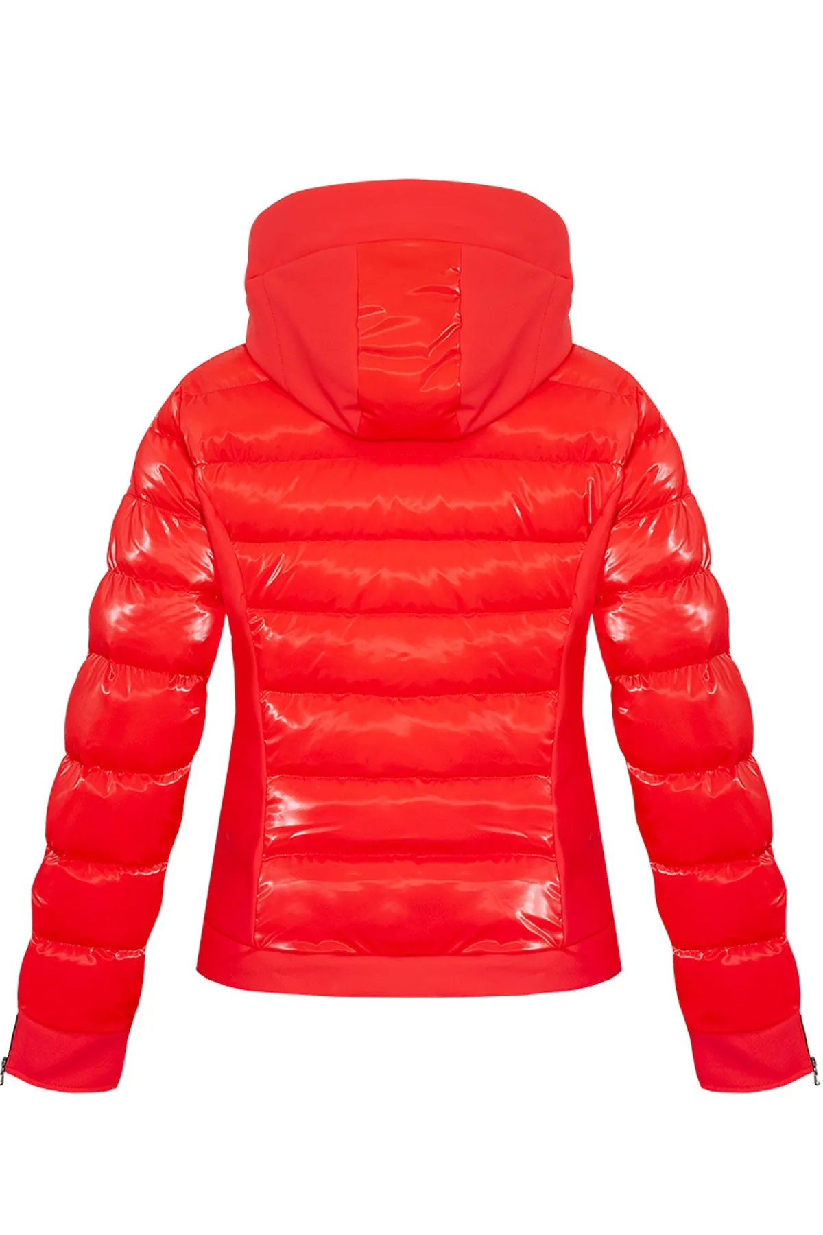 Kelly by Sissy Paris Red Downfilled Ski Jacket