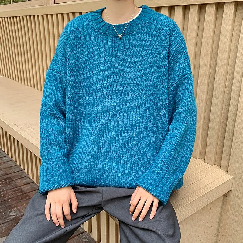 [Korean Style] 5 Colors Two Pieces Layered Wool Sweater