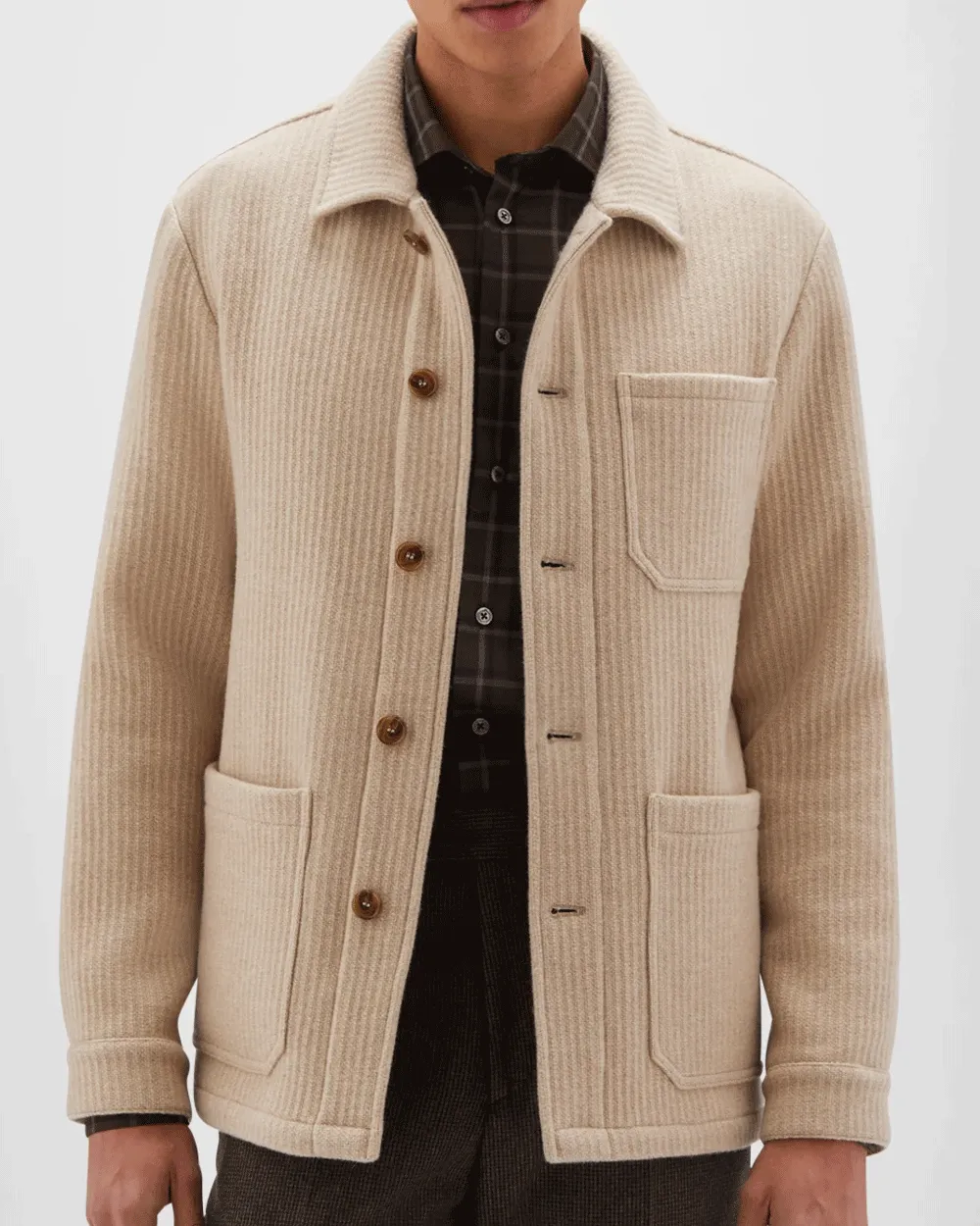 Light Beige Chore Jacket