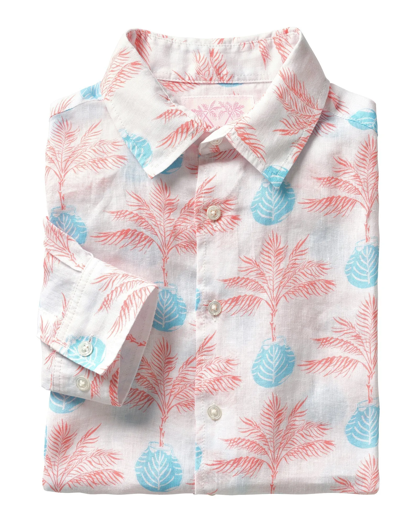 Linen Shirt POTTED PALM