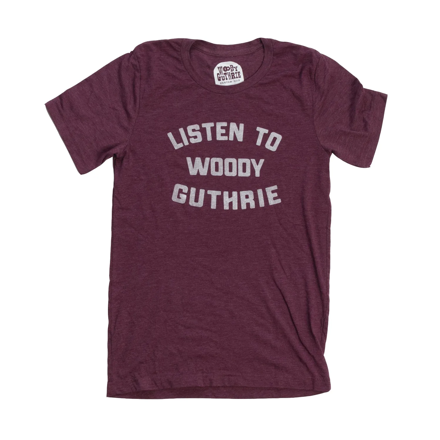 Listen to Woody Guthrie Shirt Red