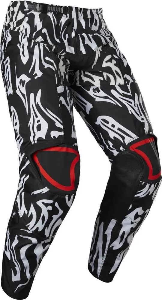 Motocross pants Fox 180 Peril FOX, black and white