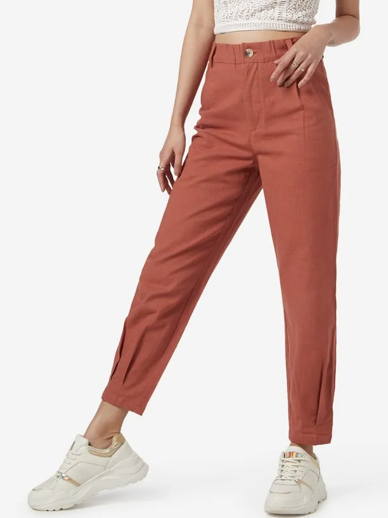 Nuon Rust Pure Cotton Pants