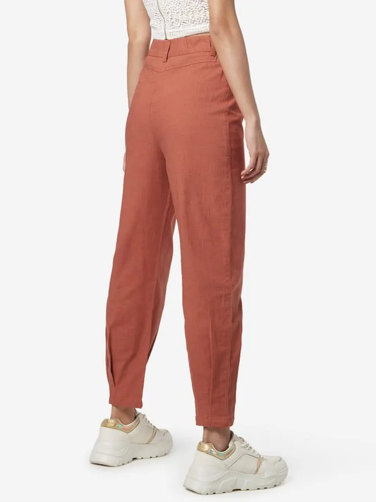 Nuon Rust Pure Cotton Pants