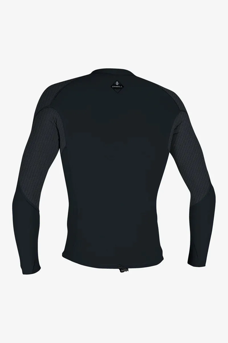 O'Neill Men's Hyperfreak 1.5mm L/S Top Black