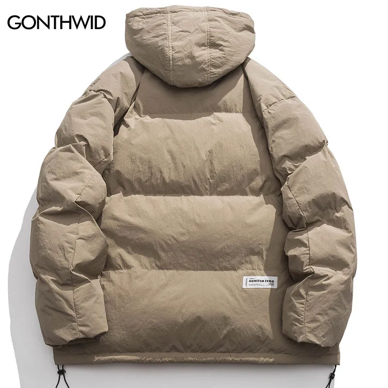 Parkas jackets Thicken Warm Puffer Jacket