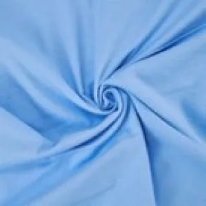 Plain Flannelette Fabric, Baby Blue- 140cm