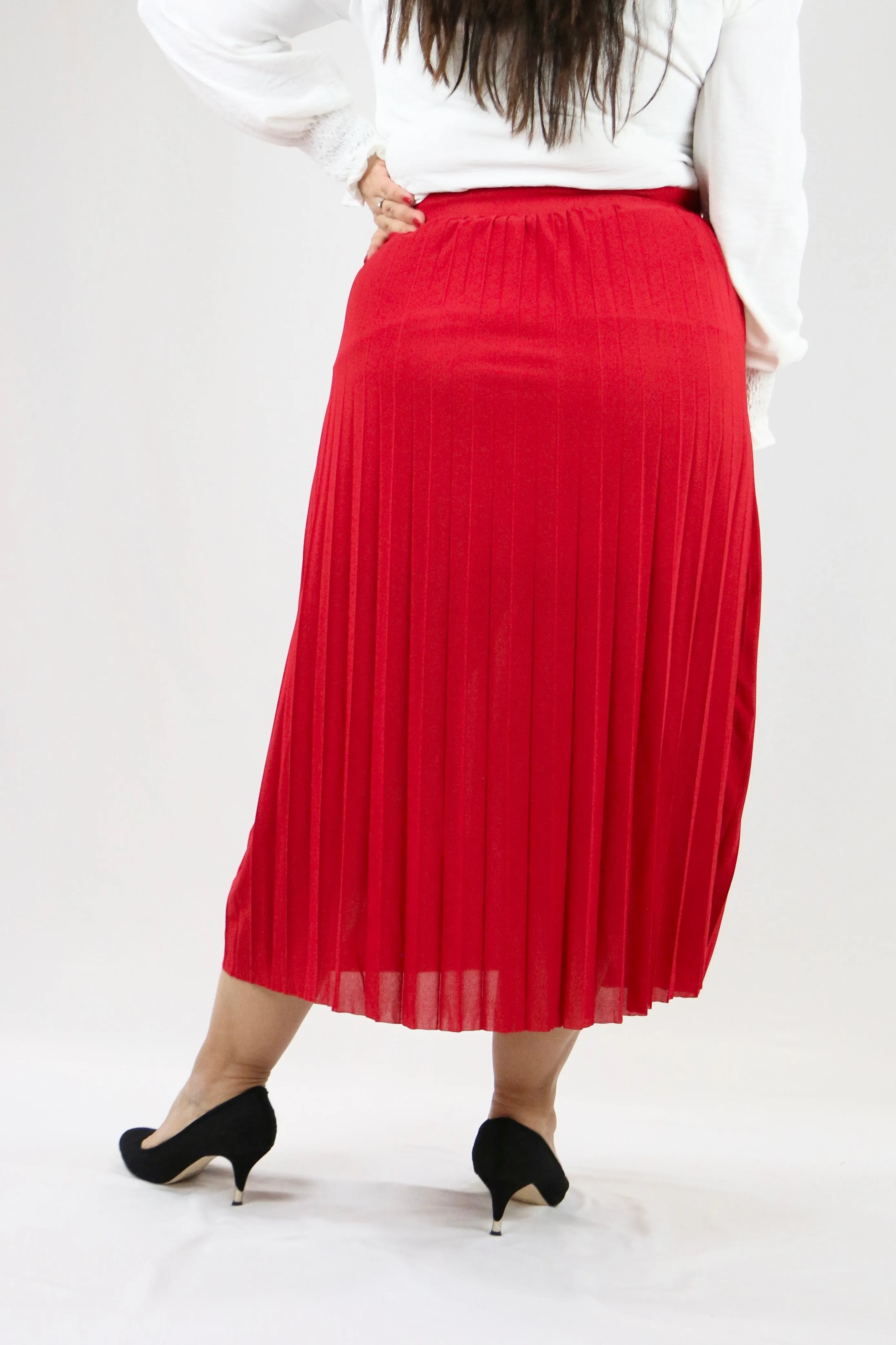 Rena Skirt - Red