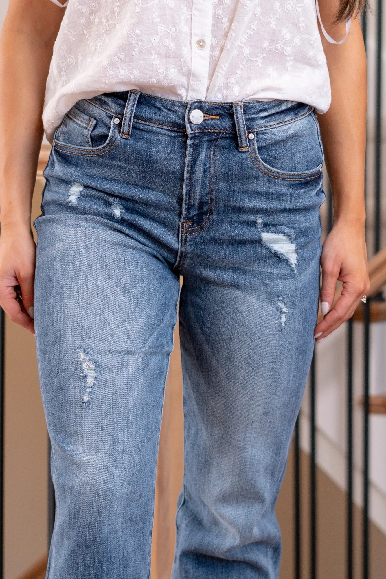 Saturday Morning High Rise Boyfriend Jeans