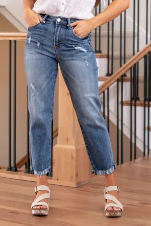 Saturday Morning High Rise Boyfriend Jeans