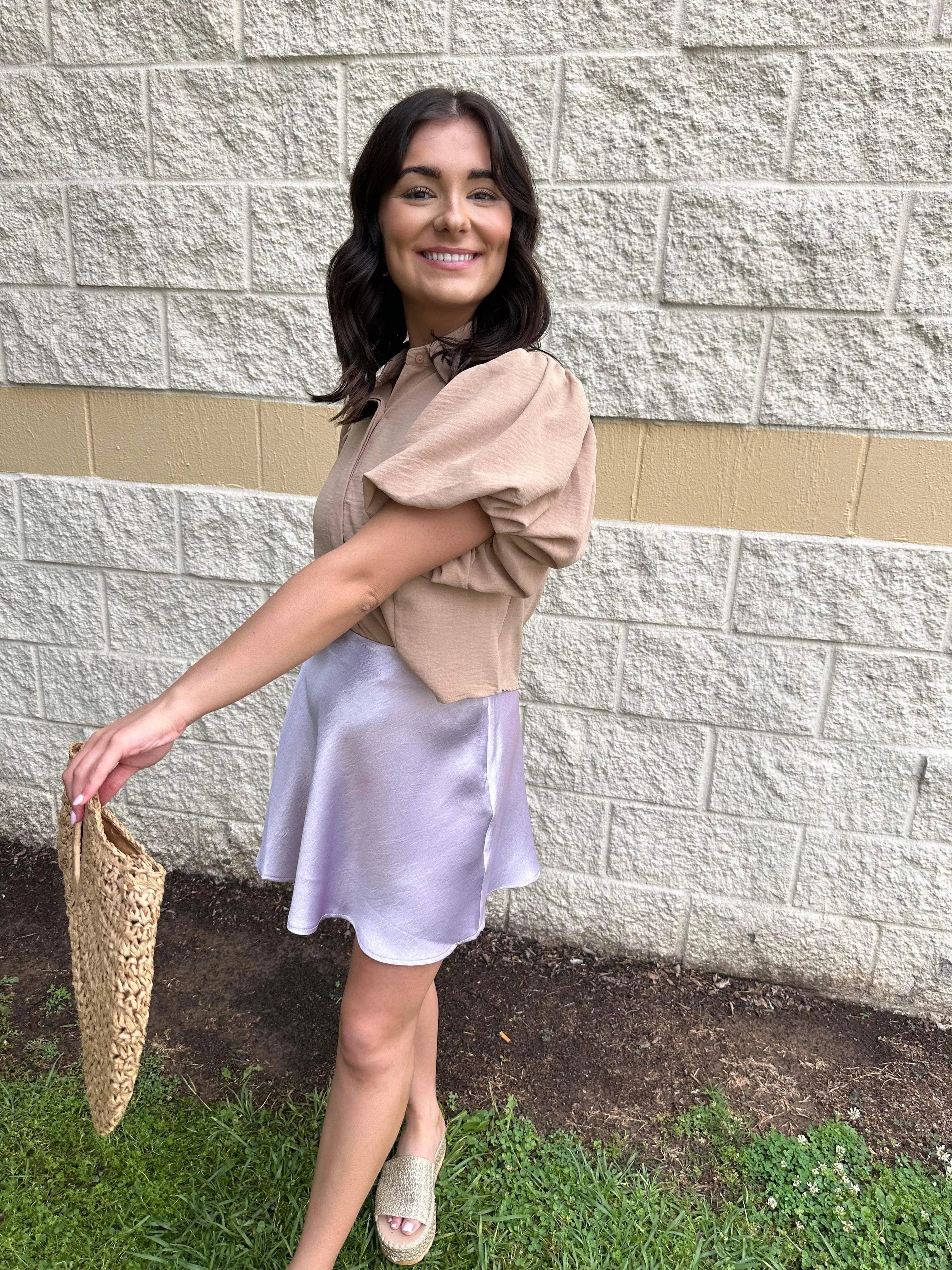 Spring Goodness Skirt Lavender