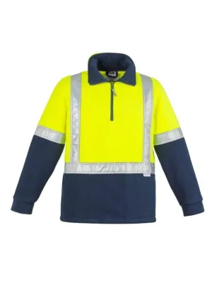 SYZMIK Men’s Hi-Vis Fleece Shoulder Taped Jumper ZT462