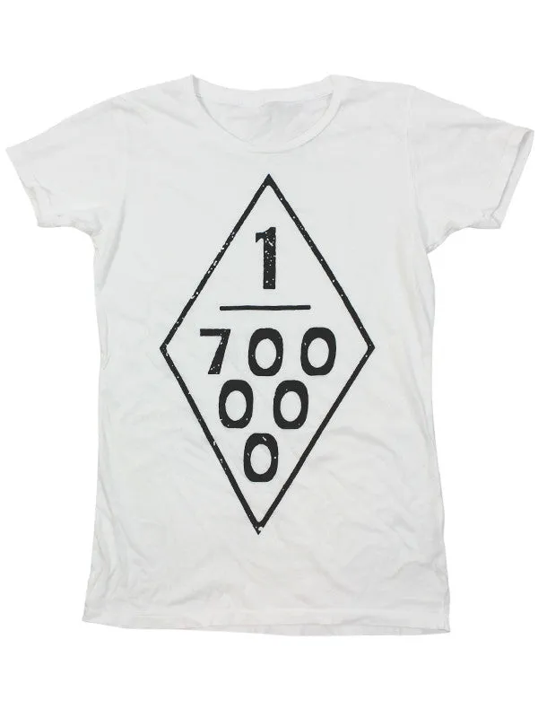 White 700,000 Rednecks Tee