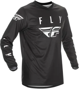 YOUTH FLY UNIVERSAL JERSEY BLACK/WHITE YX